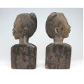 vechi statuete Masai. lemn de abanos. Kenya